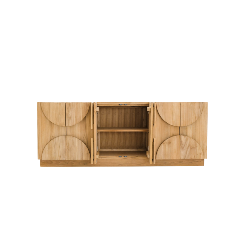 wooden storage cabinet