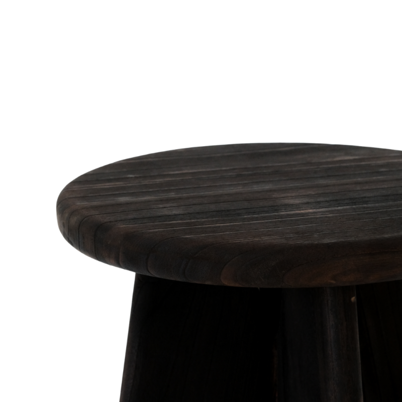 WOODEN SIDE TABLE