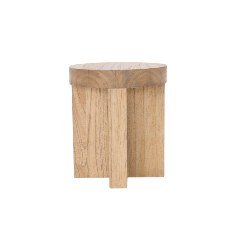 WOODEN SIDE TABLE