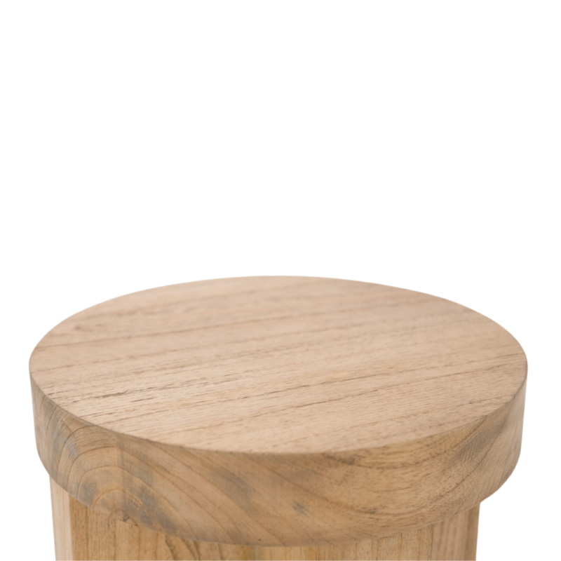 WOODEN SIDE TABLE