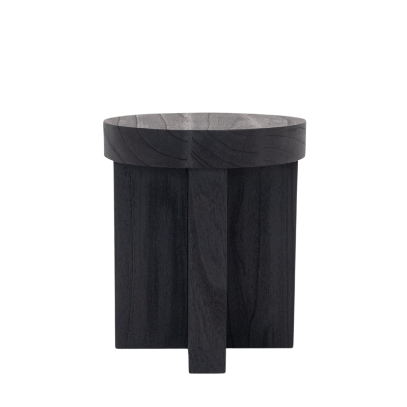 WOODEN SIDE TABLE