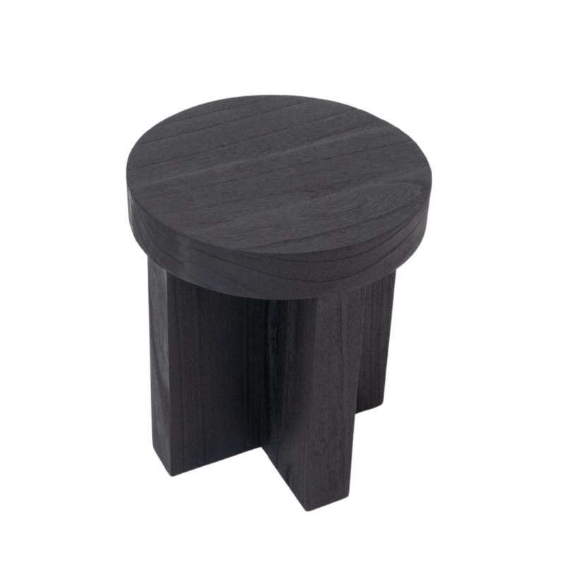 WOODEN SIDE TABLE