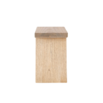 WOODEN SIDE TABLE