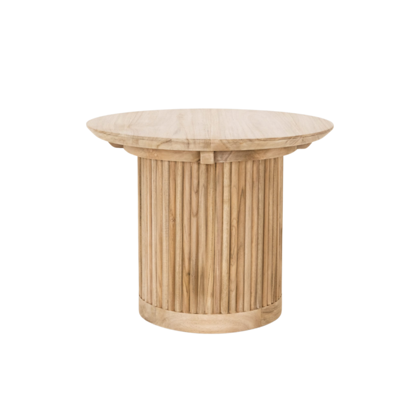 wooden coffee table