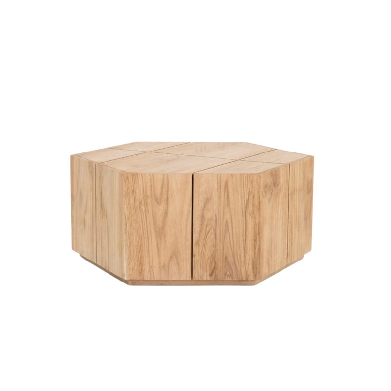 wooden side table