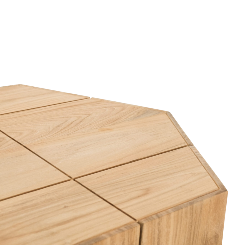 wooden side table