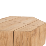wooden side table