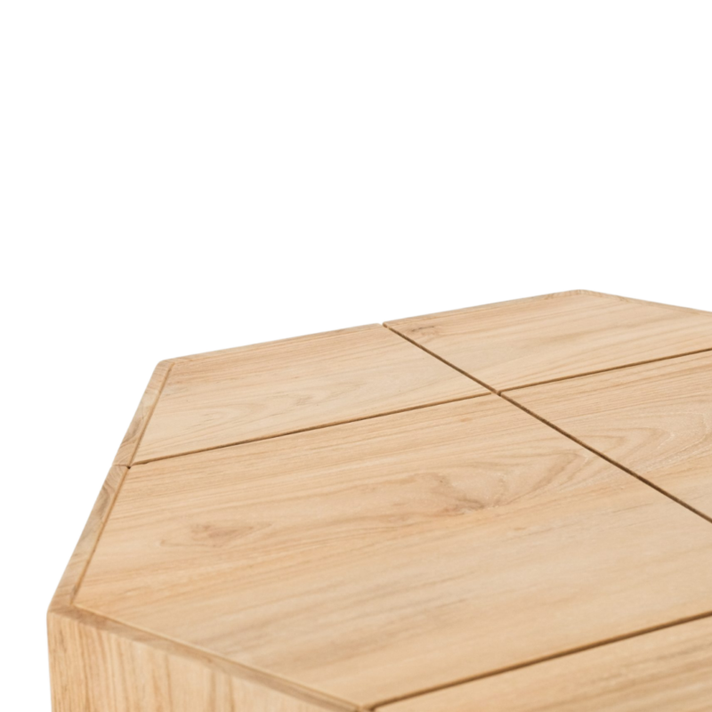 wooden side table