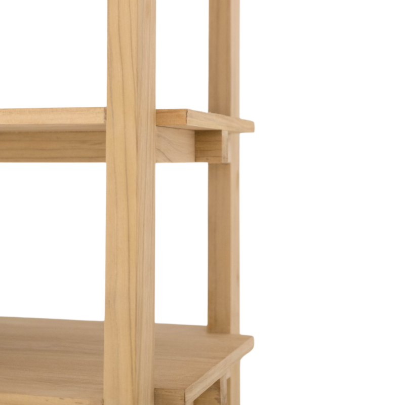 WOODEN BOOKSHELF CABINET