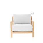 1 seater arm chair
