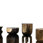 stump side table