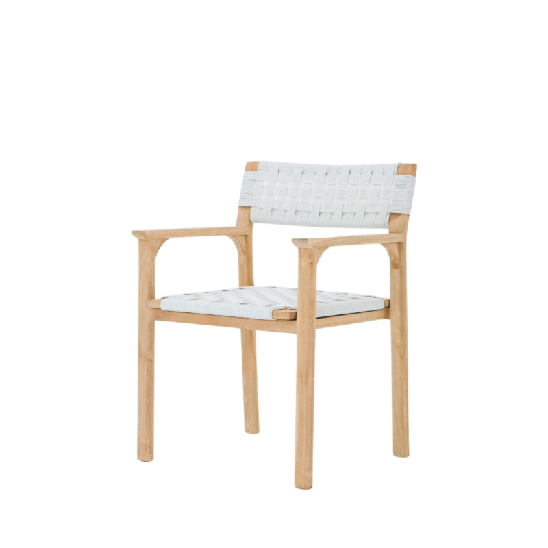poolside dining arm chair