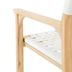 poolside dining arm chair