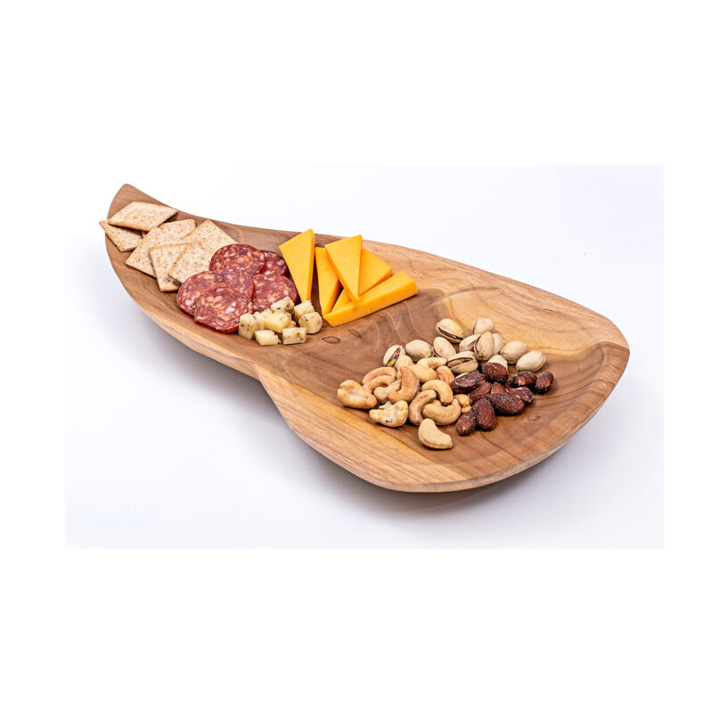 wooden serving tray