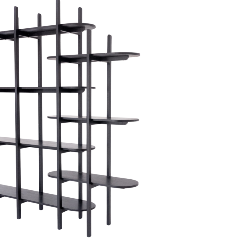 WOODEN BOOKSHELF DIVIDER