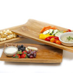 snack serving tray