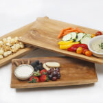 snack serving tray
