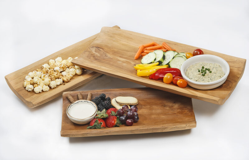 snack serving tray