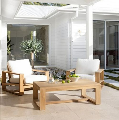 outdoor sofa and table set