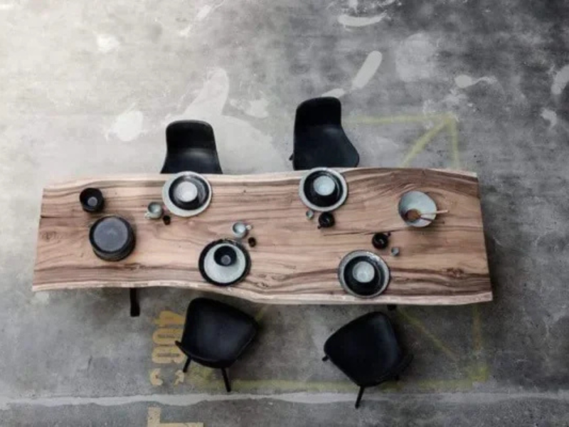 live edge table