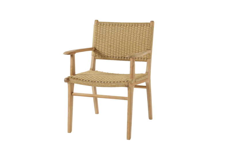wooden lounge arm chair