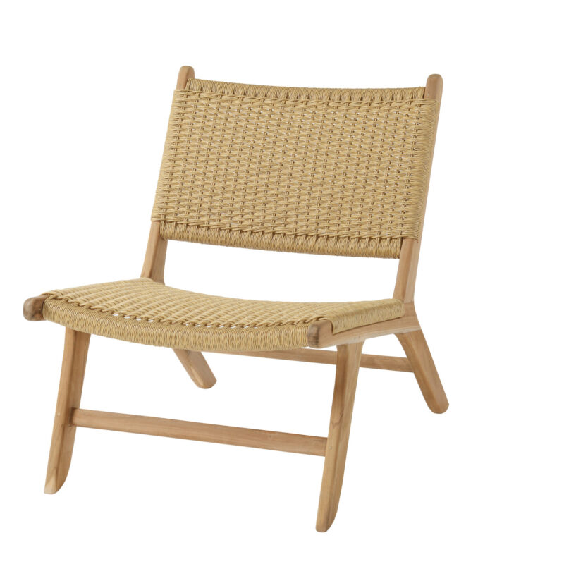 WOODEN LOUNGE CHAIR