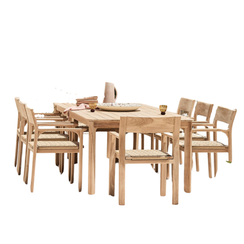 Outdoor Teak Dining Set