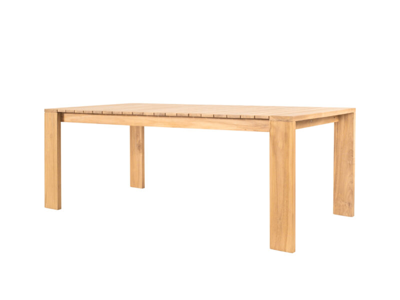 wooden dining table