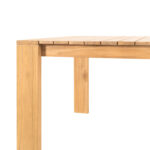 wooden dining table