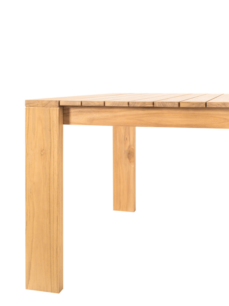 wooden dining table