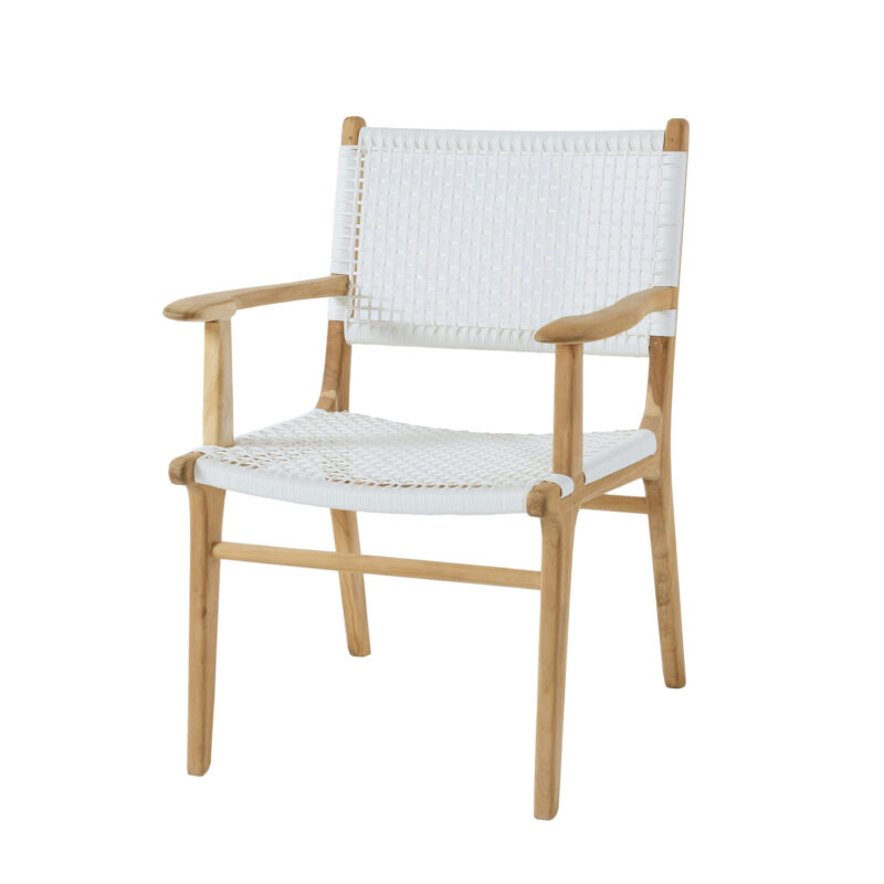WOODEN LOUNGE ARM CHAIR